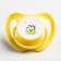 Orthodontic dummy nipple, silicone, 6+, with a cap in a container, color mix