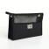 Cosmetic bag with lightning, black color