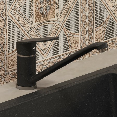 Kitchen mixer Uperwood Econ UPD-001, color 04 black matte-1