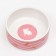Ceramic bowl "Bunny with carrots" 300 ml, 13 x 13 x 5 cm, pink
