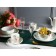 Deep plate ceramic “watercolor”, 14.5 cm, 550 ml, white color