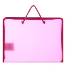 A folder with A4 handles, 230 x 185 x 25 mm, lightning around, plastic, PT-112, 