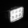 Fog Farah, 12 V, 6 LED, IP67, 6000 K, directed light