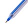 Balloon handle Flair noki, striped case, node-bela 0.5 mm, oil base., Blue rod