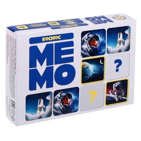 Board game "Memo. Cosmos"-1