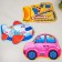Game rug for children "Transport", 90x60x0.5 cm, species mix, crush me