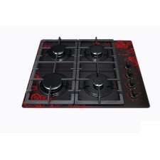 Варочная поверхность Gefest СГ СВН 2230 К16, газовая, черный с рисунком