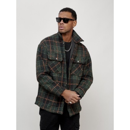 Male windbreaker, size 52, green color-9