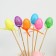 Easter toep "Bright colors" 3x14x27 cm