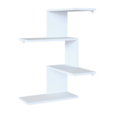 Wall shelf, 446 × 446 × 730 mm, white color-1