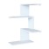 Wall shelf, 446 × 446 × 730 mm, white color