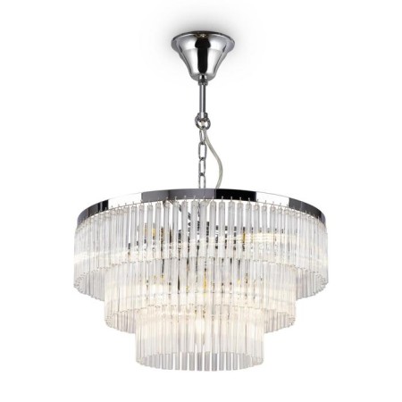 Suspension lamp Maytoni Mod093PL-09CH, 9HE14, 40W, 47x47x124 cm, color chromium