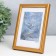 Photo frame plastic "Rainbow" 10x15 cm, matte gold