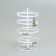 Steering stand "Turnip", 4 tiers, metal, 15 × 15 × 35cm, white color