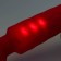 Massage vibrator, 20 frequencies, 16 modes, 20.4 x 4.2 cm, red