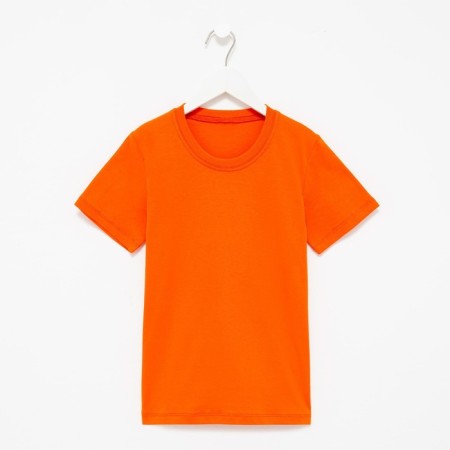 T -shirt for nursery, orange color, height 152 cm-3