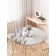 The tablecloth “Lavender at the fence”, round, oxford, elastic band, size 120x120 cm, diameter 75-100 cm