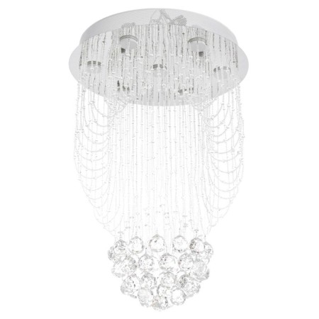 Lamp cascade "Alessandra" 7xled chrome 50x50x75cm Bayerlux-4