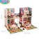 House for dolls "Dream" with a doll, pets and accessories