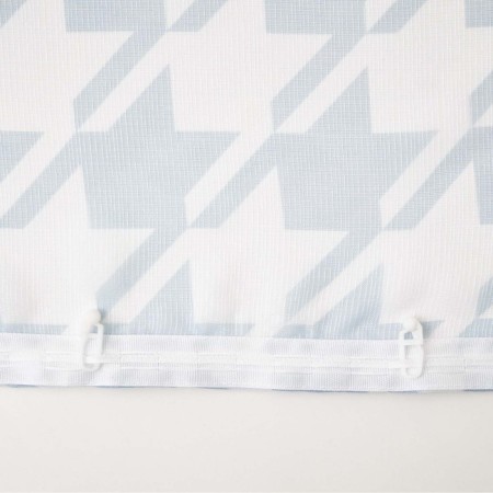 Curtain-tulle for the kitchen Witerra Stars 140x180cm, Blue, PE100%-4