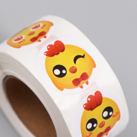 Stick Paper "Golshelnka mood" d = 2.5 cm 500 pcs in a roll 3x6.5x6.5 cm-1