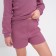 Kidsa (sweatshirt, shorts) minku, raspberry color, height 110 cm