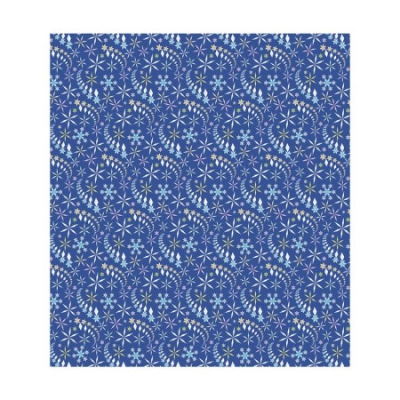 Set of napkins for setting the table "Dance of Snowflakes", rectangular, size 32x46 cm, 4 pcs-2