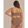 Female top on adjustable straps with cups Top with Cup, size 52-54, color chocolate