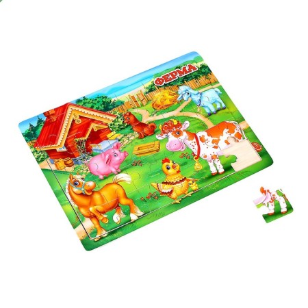 Puzzle Big Farm, 30 elements-2