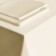 Donna tablecloth, diameter 145 cm, cream color