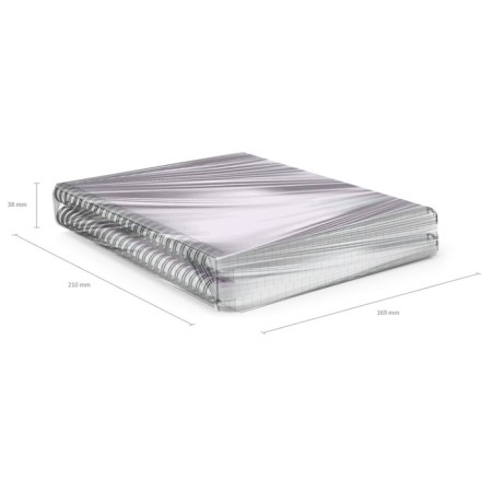 Notebook A5 80 sheets in a cage on a spiral Erichkrause Brave Cats, with a plastic cover violet,-6