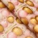 Packing paper, glossy "Happy Birthday", balls, 70 x 100 cm, 1 sheet