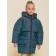 Coat for girls, height 116 cm, black color