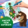 Coloring "Winter", A4, 16 p., Masha and the bear