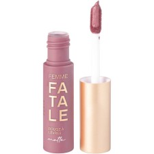 Lipstick Vivienne Sabo Femme Fatale Liquid matte, tone 04 plum-pink, 3 ml