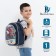 Baby backpack on lightning, blue color