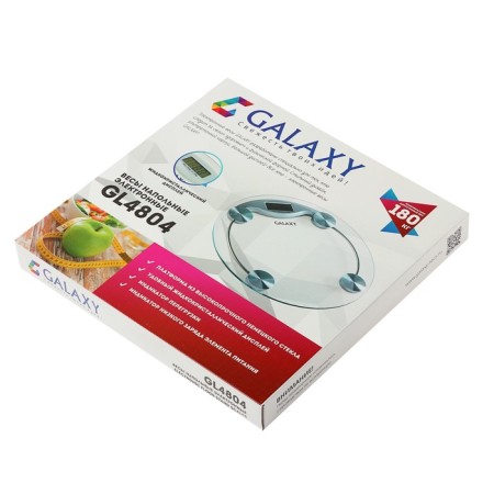 Floor scales Galaxy GL 4804, electronic, up to 180 kg, 3 units-4
