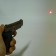Lighter with laser pointer "Beretta", on a stand, piezo, 11 x 13 cm, bronze