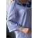 Female blouse, size 52, blue color