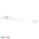 Shelf with holders, width 60 cm, glass, chrome-praise