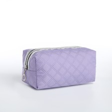 Lightning cosmetic bag, lilac color