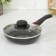 Forever pan, d = 18 cm, removable handle, glass cover, anti -stick coating, color gray color