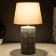 Sandra table lamp E14 40W gray 22.5x22.5x36 cm Risalux