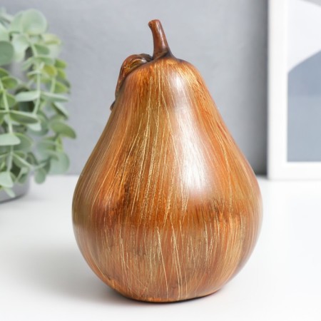 Souvenir Polystone "Pear" under a tree 15x9.5x9.5 cm-1