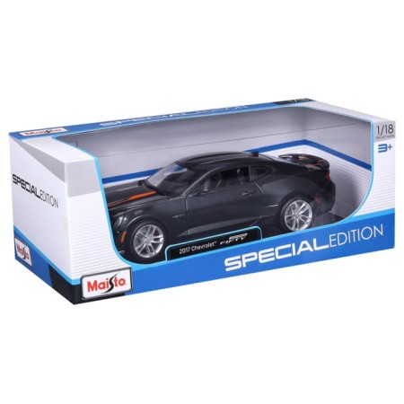 MASTO DIE-CAST 2017 Chevrolet Camaro 50th Anniversary, 1:18, Dark gray color-11