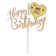 Topper "Happy Birthday", Bee