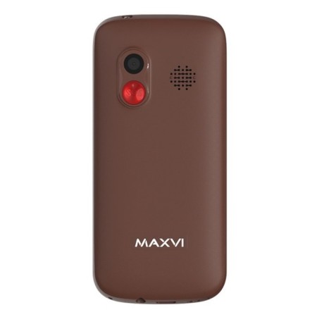 Cell phone Maxvi B100 DS Brown-3