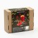 Gift set: spices for mulled wine, glass, cream honey "New Year will give happiness"