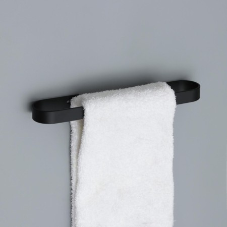 Holder for towels Stooltz Stölz, 24 × 6 cm, black color-4