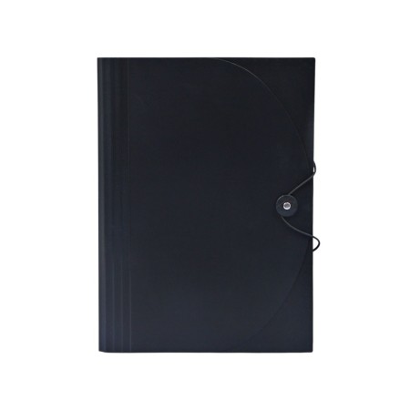 Folder 12 departments, A4, with color separators, black